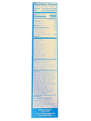 Miniatura 2 de Pillsbury Funfetti - Kit de mezcla de panqueques y waffles de suero de leche. Mezcla de panqueques y waffles de suero de leche con trozos de