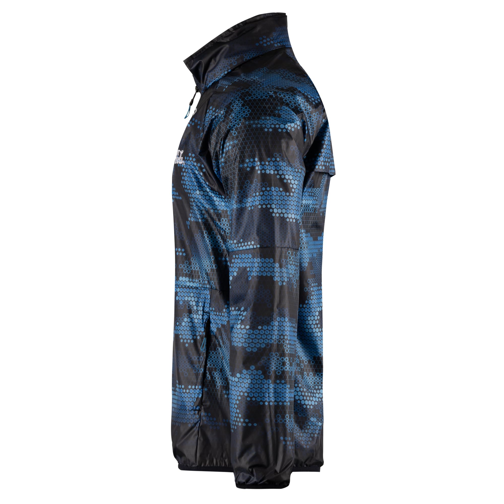 SSC NAPOLI Giacca Antivento, EA7 Prodotto Ufficiale, Softshell Calcio 2024/2025