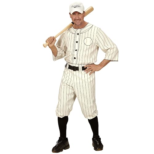 W WIDMANN MILANO Party Fashion - Traje de béisbol Jugador, deportista, profesión, disfraces de carnaval