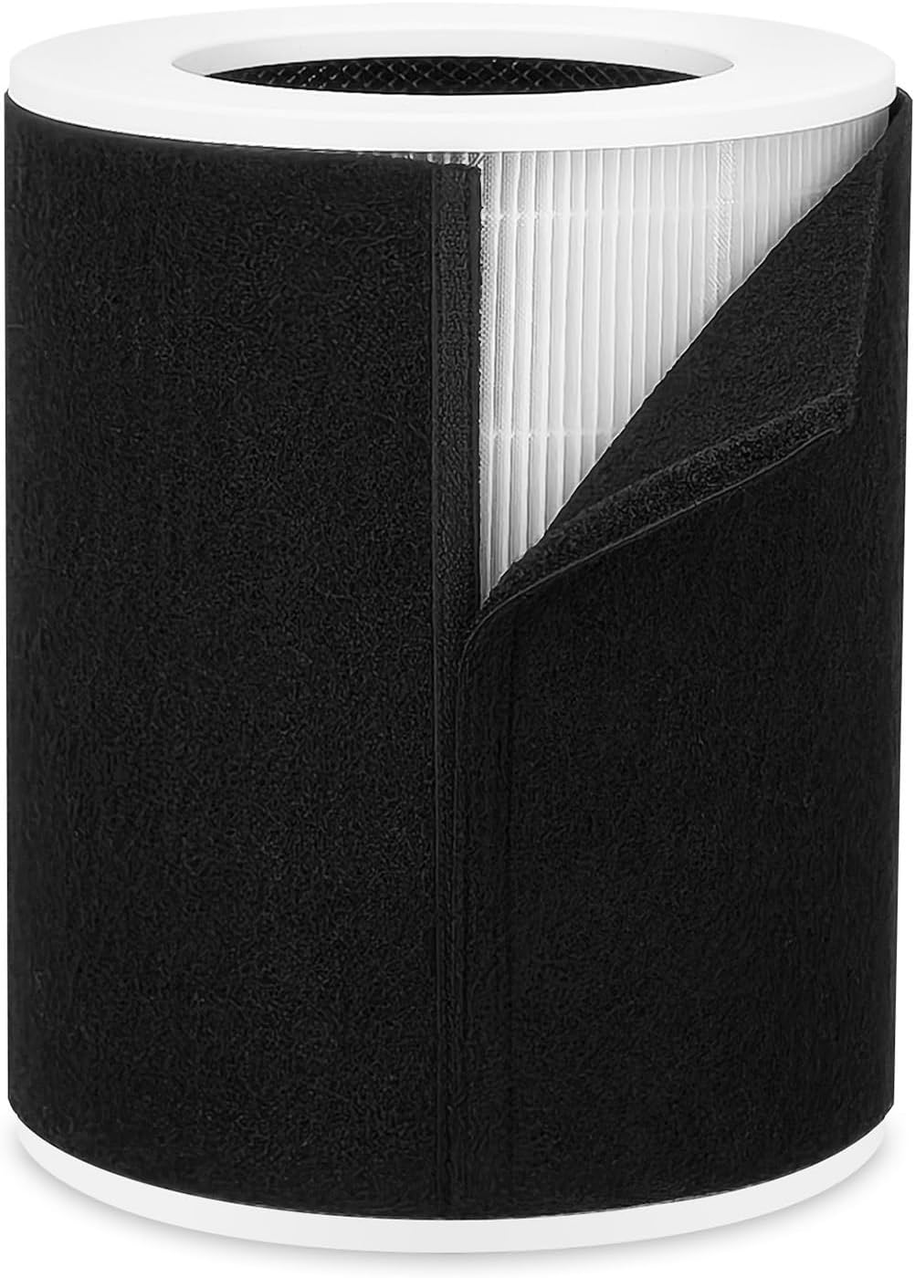 KJ02 Air Purifier Replacement Filter Compatible with Dhyala KJ02 Air Purifier, 8.7"L × 8.7"W × 10.7"H, Removes Pollen, Dust, Smoke, 1 Pack