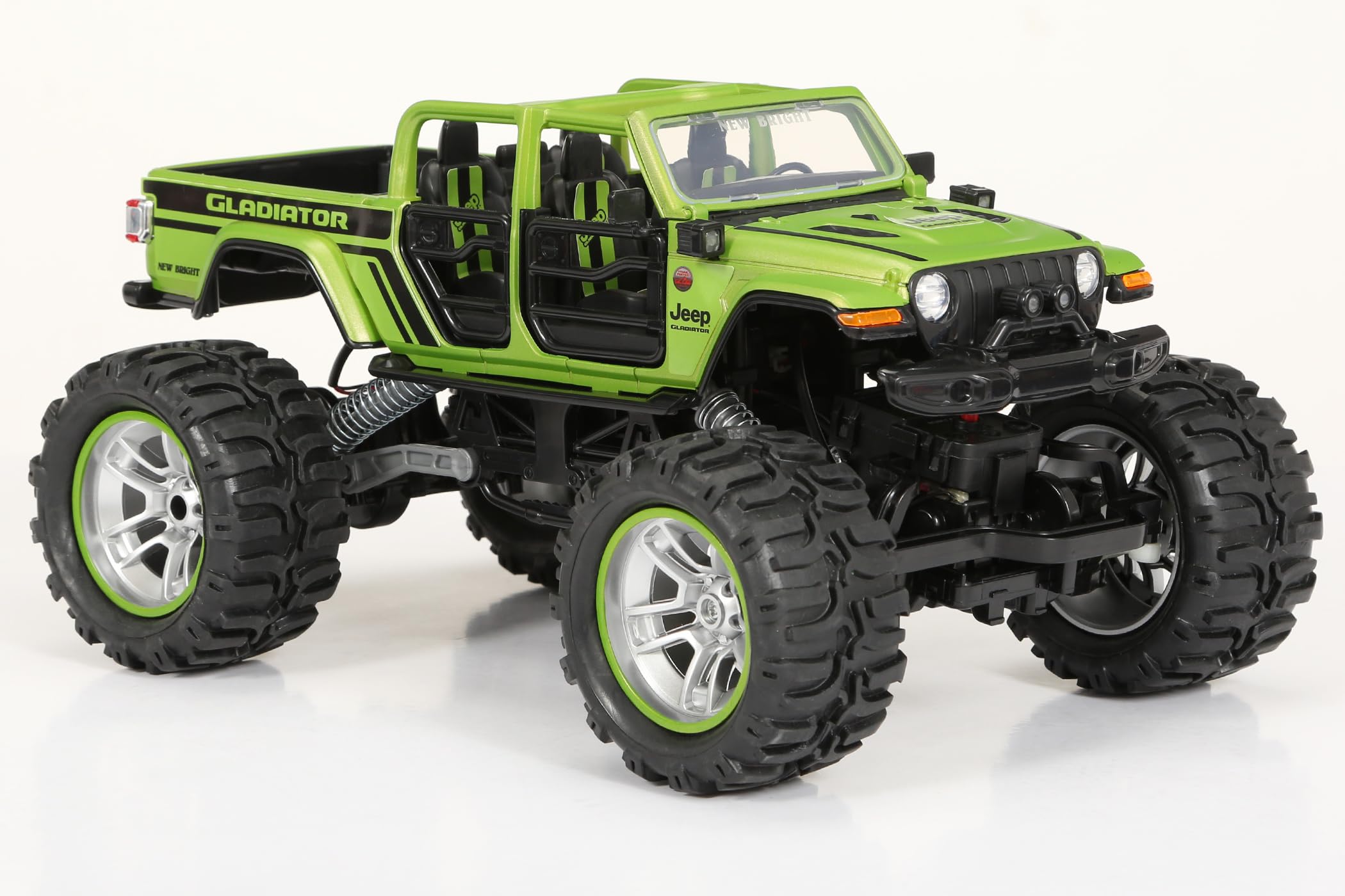 Amazon.com: New Bright 1:14 R/C 4X4 Jeep Gladiator Rock