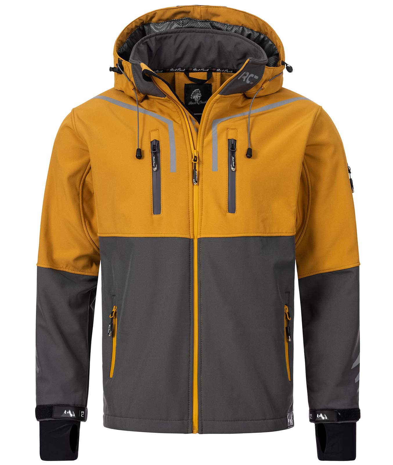 Rock Creek Herren Softshell Jacke Outdoor H-222