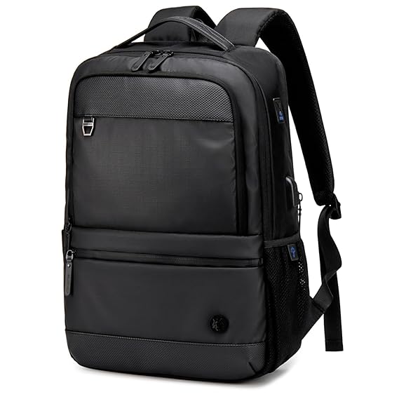 Golden Wolf Backpack for Men 17L to 22L Medium Expandable Backpack for upto 15.6