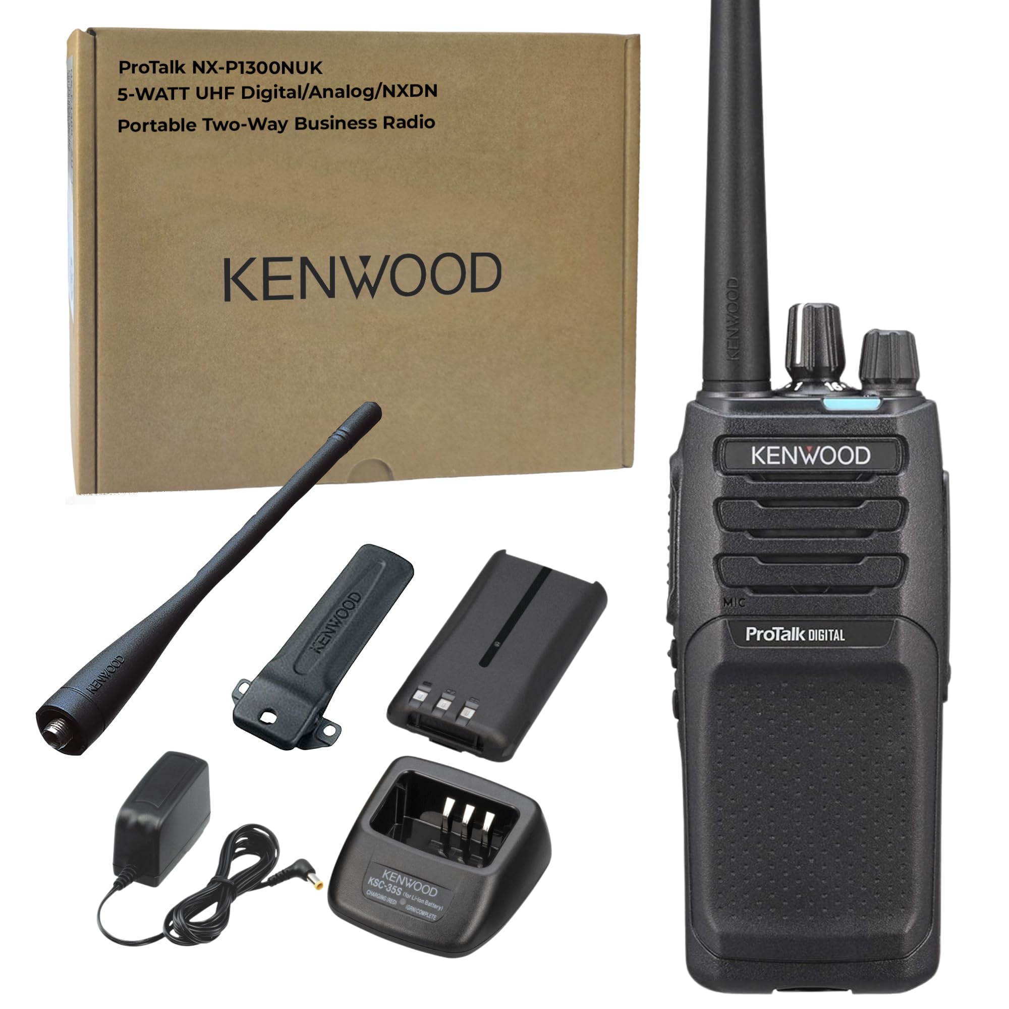Amazon.com: KENWOOD ProTalk NX-P1300NUK 5W UHF Two-Way Business