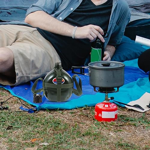 Miniatura 7 de Botella de agua resistente al desgaste para acampar al aire libre, diseño de boca ancha para supervivencia y actividades al aire libre, botella de