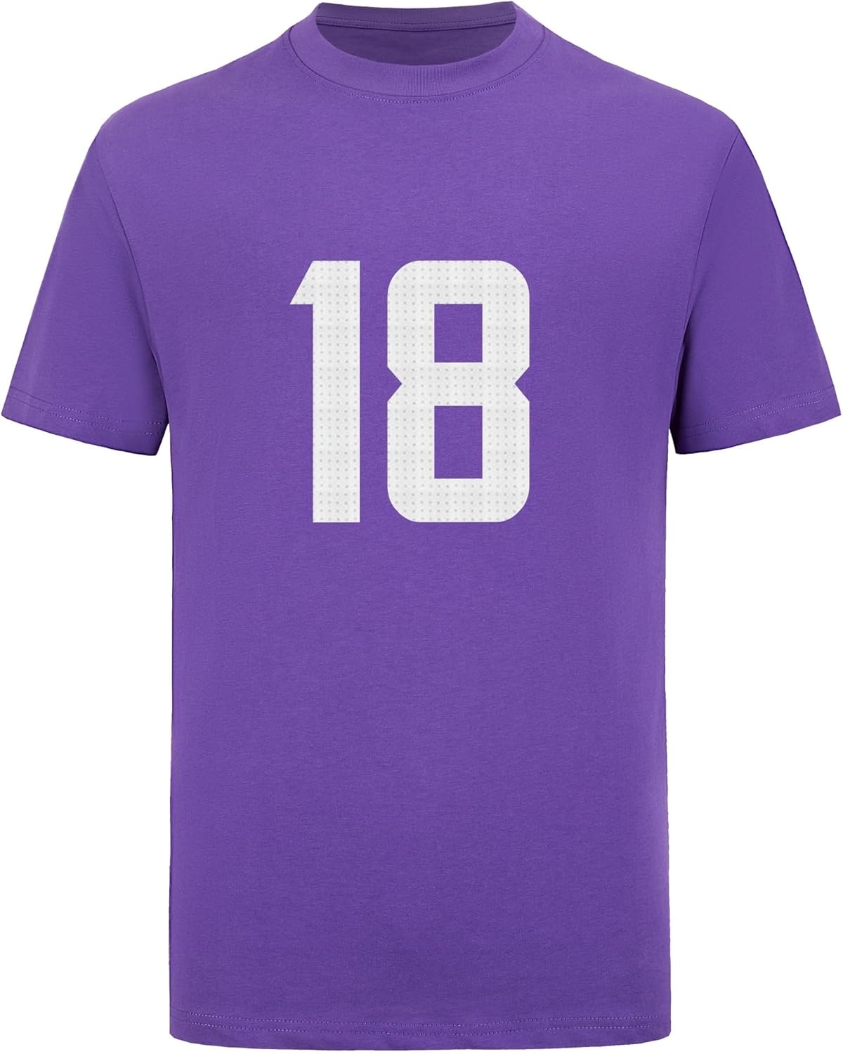 Custom Football T-Shirt No Brand/Logos 100% Cotton for Mens/Womens/Kid - Image 2