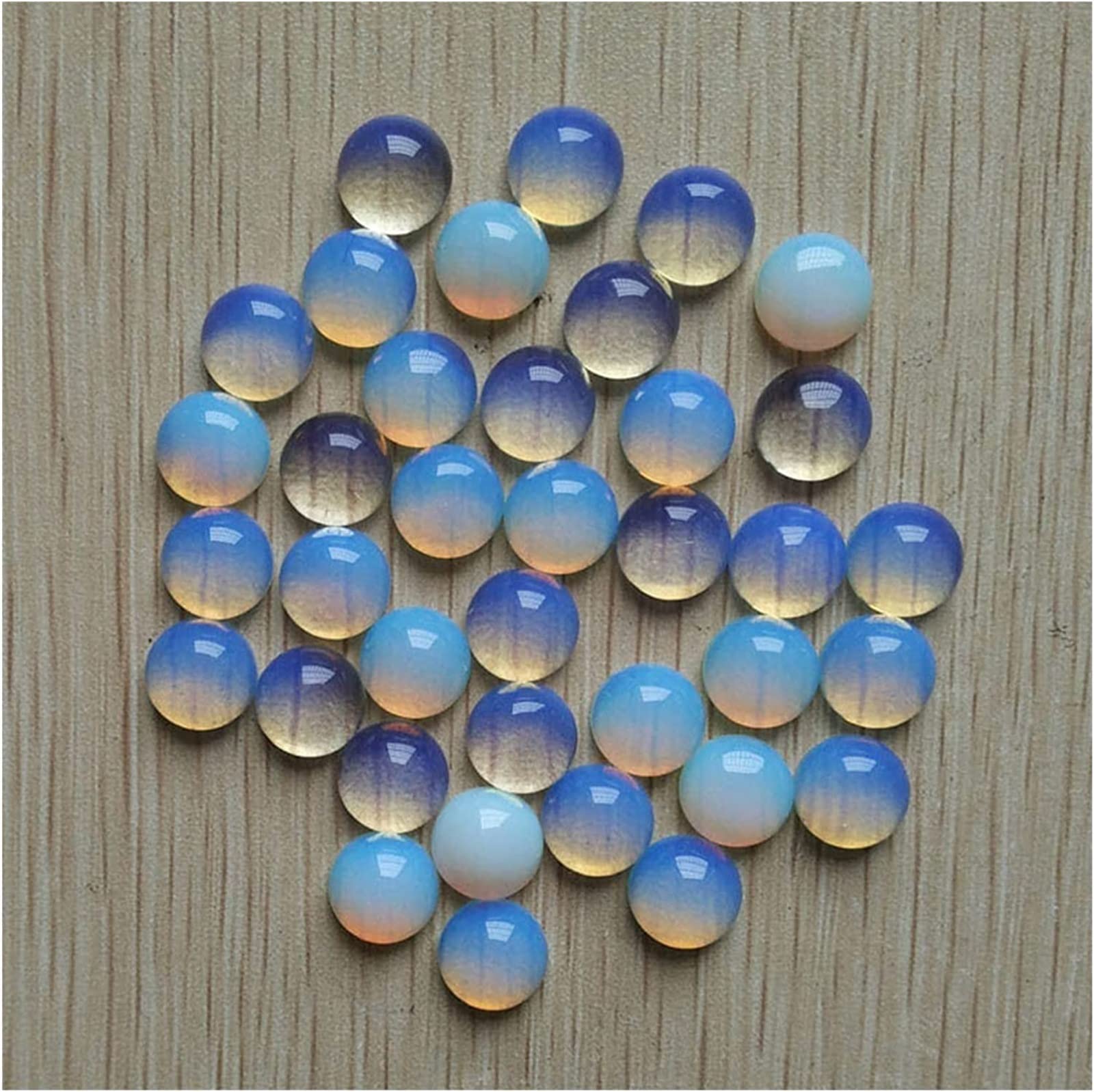 Piedras minerales sin imperfecciones y perlas de 10 mm para evitar roturas en joyería DIY