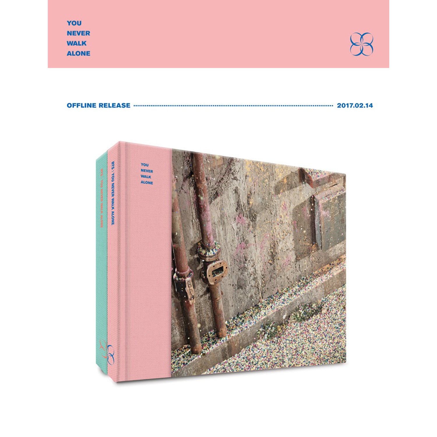 BTS - Wings : You Never Walk Alone [ RIGHT Ver. ] + 1 Hand Mirror + 5 Extra Photos