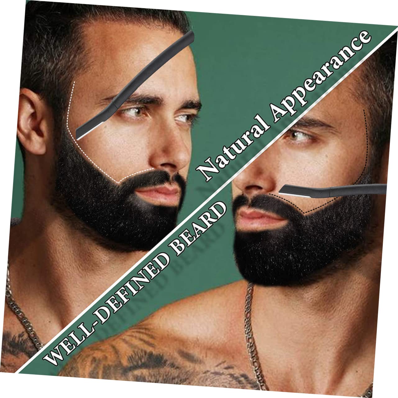 Gogogmee Set of 6 Replacement Blades for Eyebrow Razor Sharpened for Women Compact and Travel-friendly Eyebrow Shaver Case