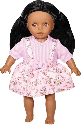 Lorie & Lace Girls Muñeca de niña de 11.5 pulgadas con cabello negro, afroamericano