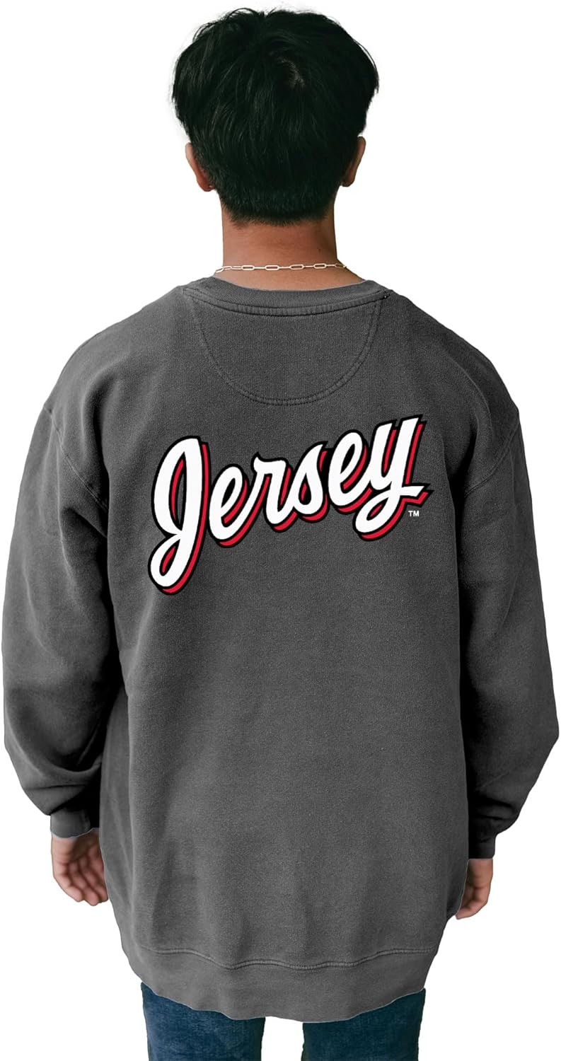 Blue 84 NHL unisex-adult Nhl Officially Licensed Crewneck Sweatshirt Ringspun Front/Back - Image 3