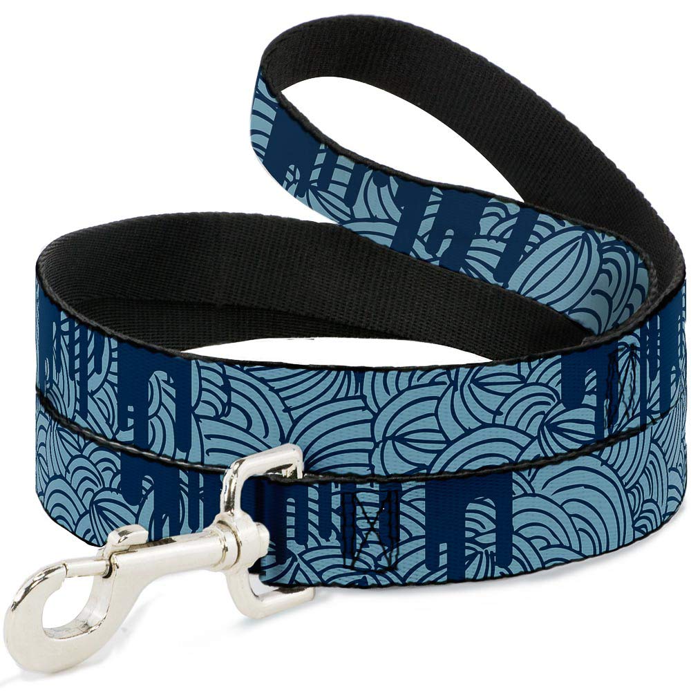 Laisse pour Chien motif bleu urbain pour balade en ville et parc au quotidien