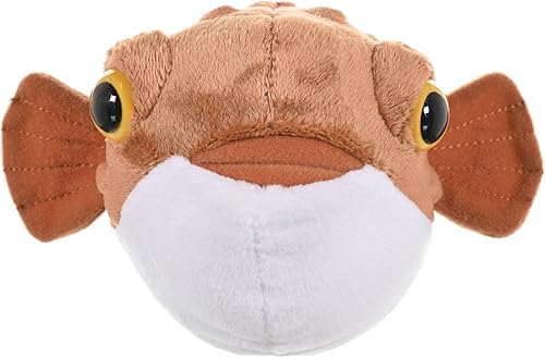 Miniatura 2 de Wild Republic Pufferfish, Cuddlekins Mini, animal de peluche, 8 pulgadas, regalo para niños, juguete de peluche, botellas de agua recicladas