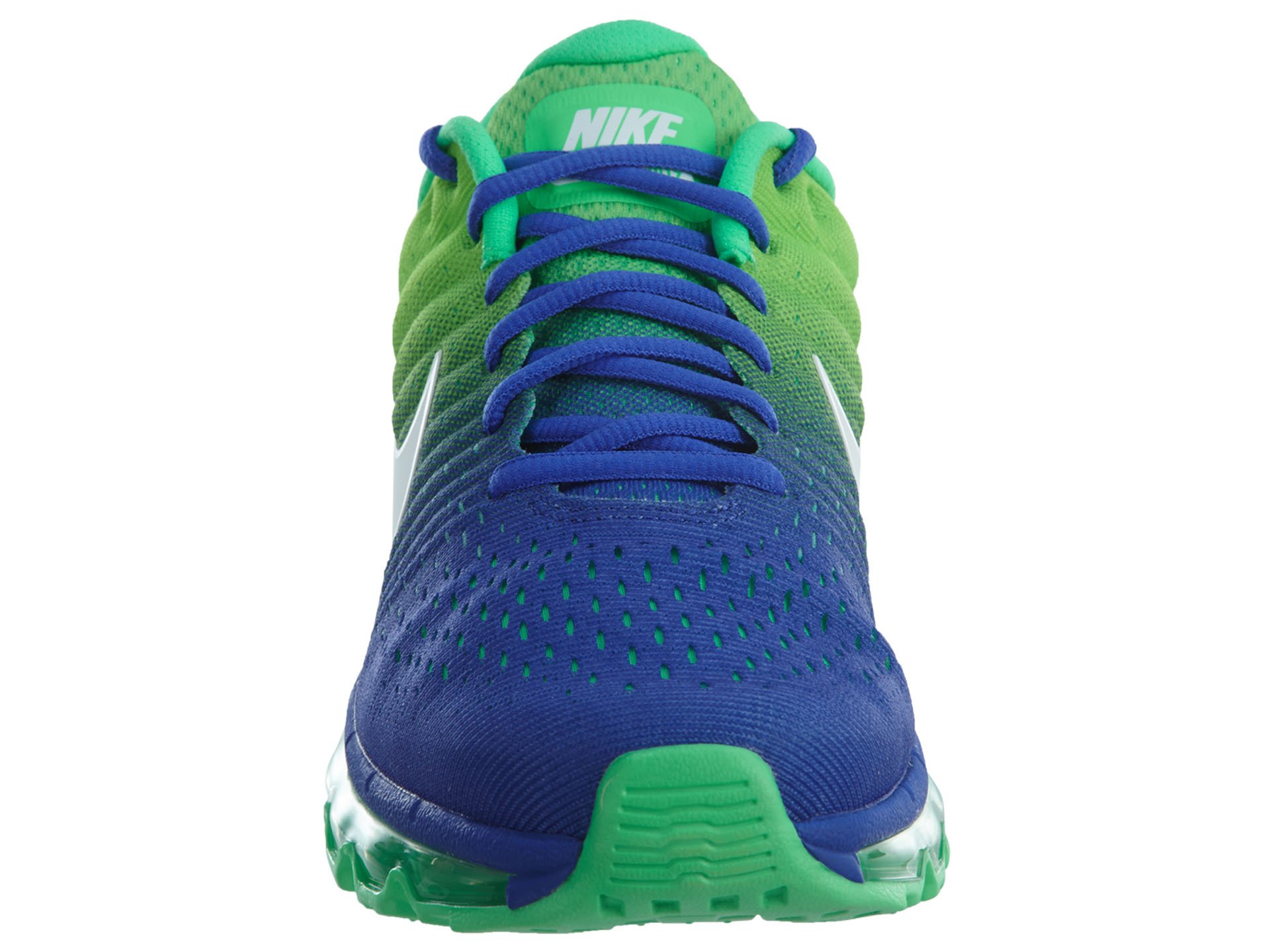 Nike Mens Air Max 2017 Running Shoes Paramount Blue White