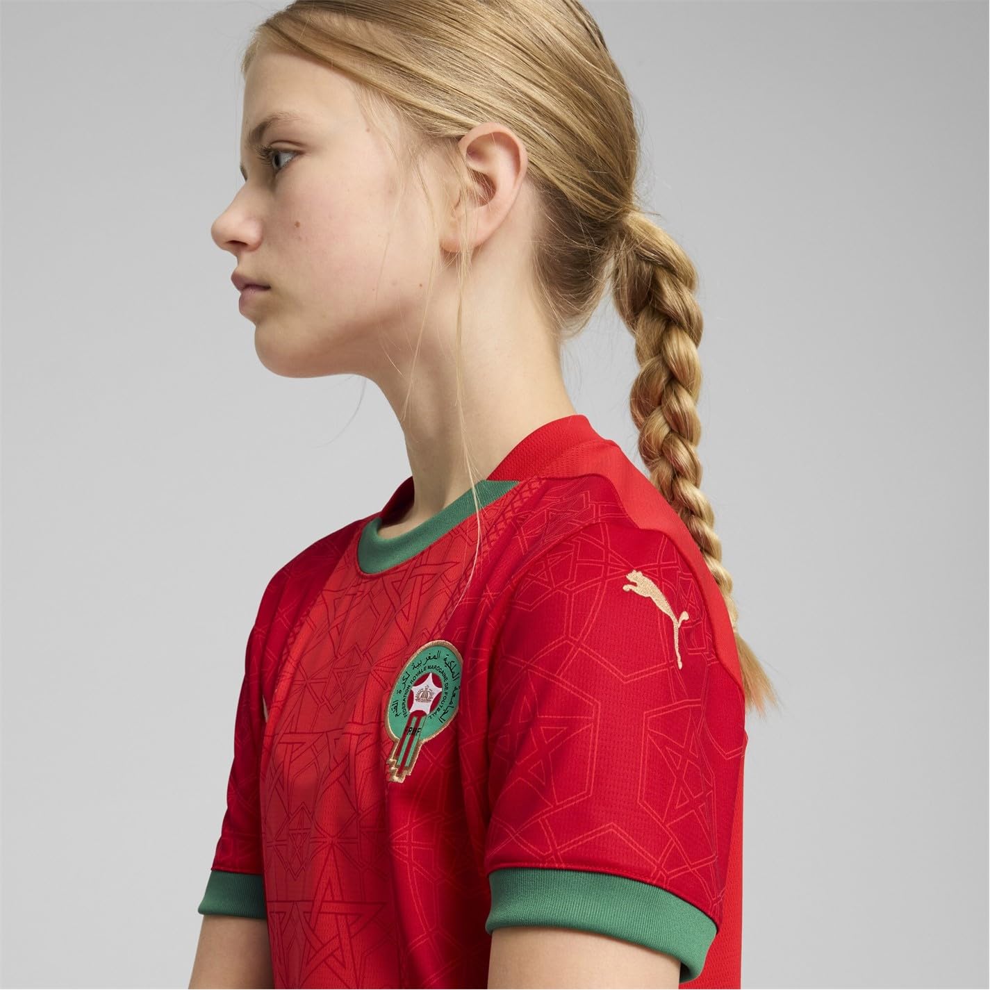 PUMA Kids Marocco Home Shirt 2025 Juniors