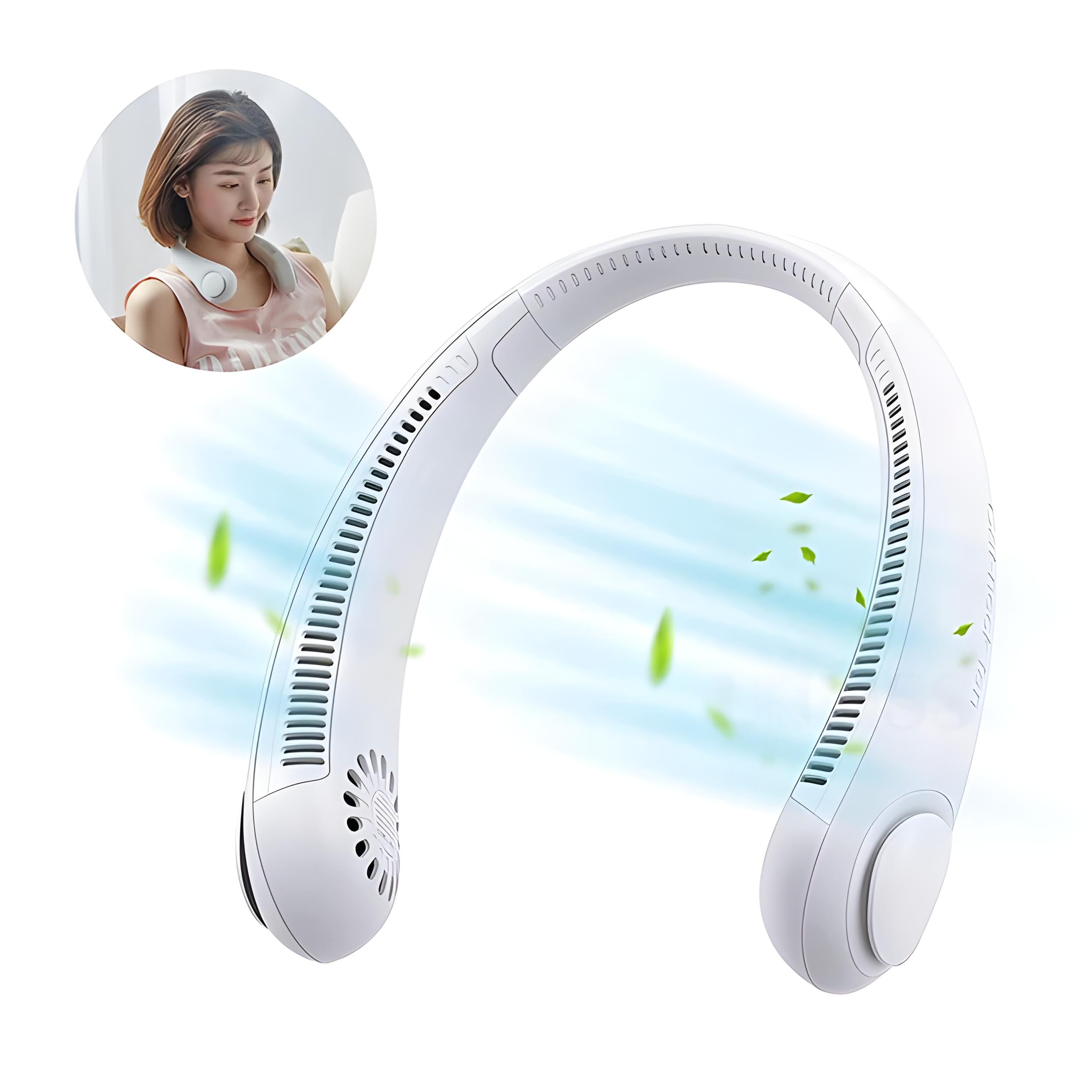 See full amazon price history chart for Toybot Portable Rechargeable Neck Fan USB Charging Battery Bladeless Neck Fan Smart Mini Hand Free 3 High Speed Fan Low Noise 360° Cooling FAN (Color As Per Stock) Toybot Portable Rechargeable Neck Fan USB Charging Battery Bladeless Neck Fan Smart Mini Hand Free 3 High Speed Fan Low Noise 360° Cooling FAN (Color As Per Stock) (B0D6G7K7RC) Amazon Price History, Amazon Price Tracker