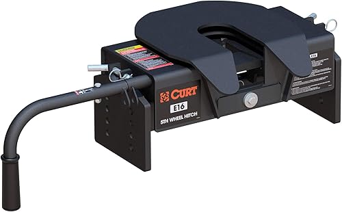 CURT 16515 E16 - Cabeza de enganche de 5 rueda solamente, requiere patas o rodillo, 16,000 libras