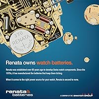 Vista 3 de Renata 361 SR721W Baterías – 1.55 V Óxido de Plata 361 Batería de reloj (2 unidades)