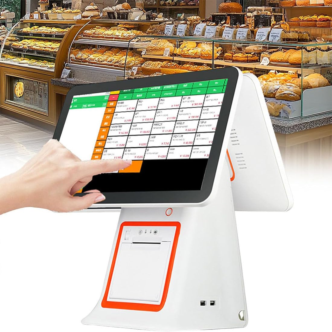 Kompleksowa kasa fiskalna i system POS – inteligentne urządzenie dla małych firm, 8 GB RAM, 128 GB SSD, wbudowana drukarka paragonów oraz oprogramowanie. Withoutcashbox