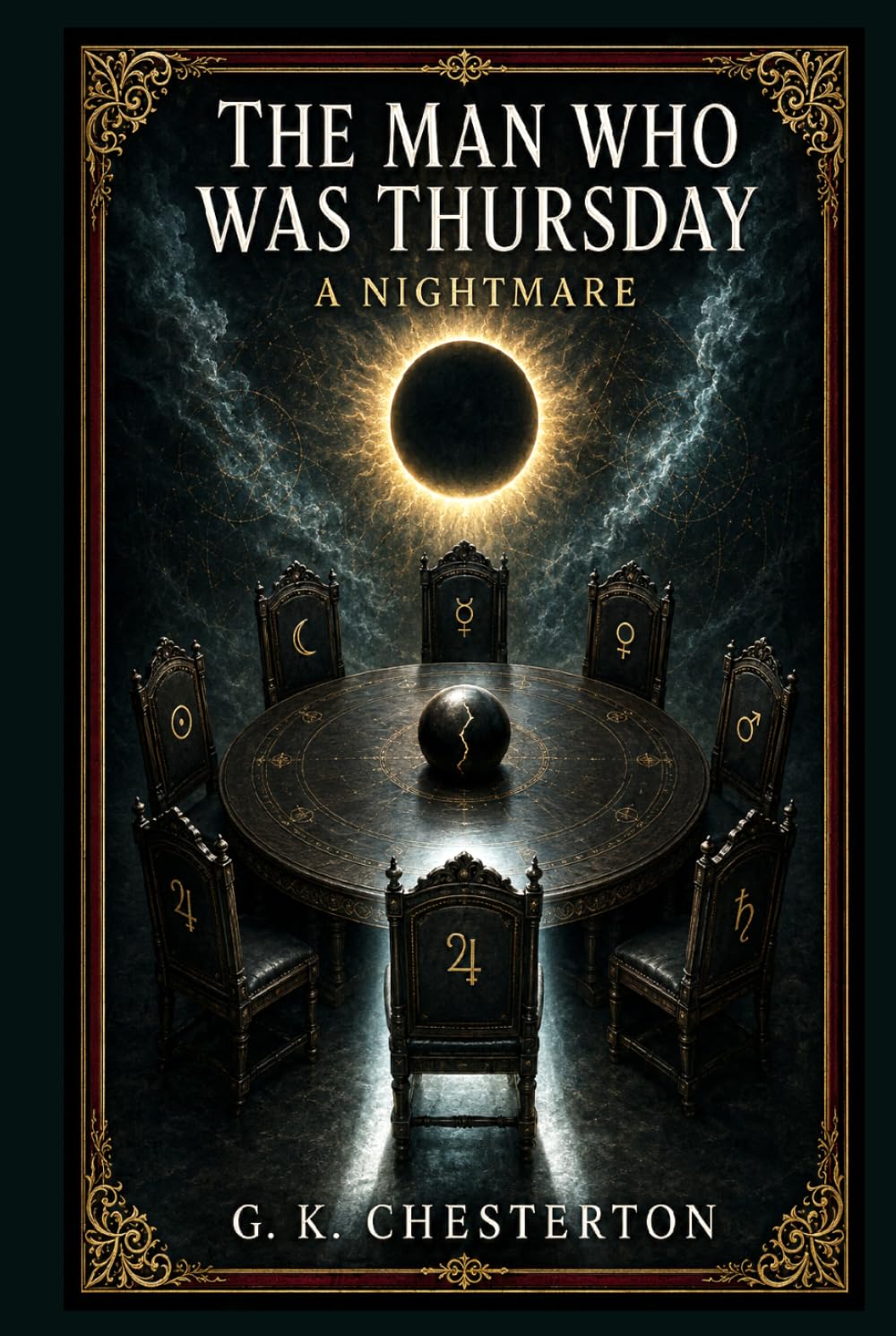 The Man Who Was Thursday: An allegorical detective thriller of secret police, anarchist conspiracies, mistaken identities, and surreal pursuit across Edwardian London