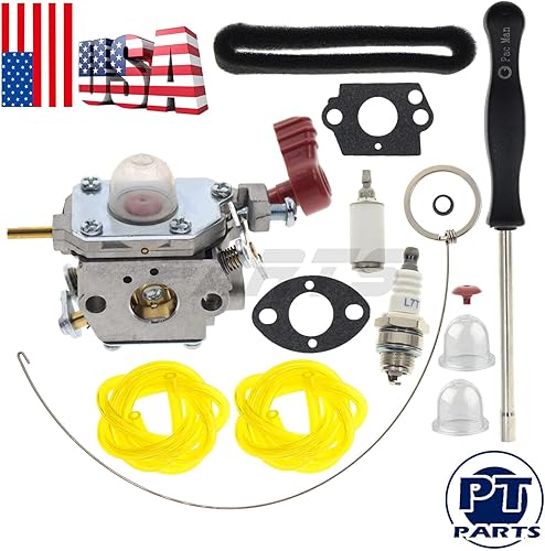 Miniatura 2 de Carburador para Troy-Bilt TB2040XP TB2MB TB430 TB35EC TB225 Filtro de aire TB2044XP 702612072436 Model_TRD-RST-10815