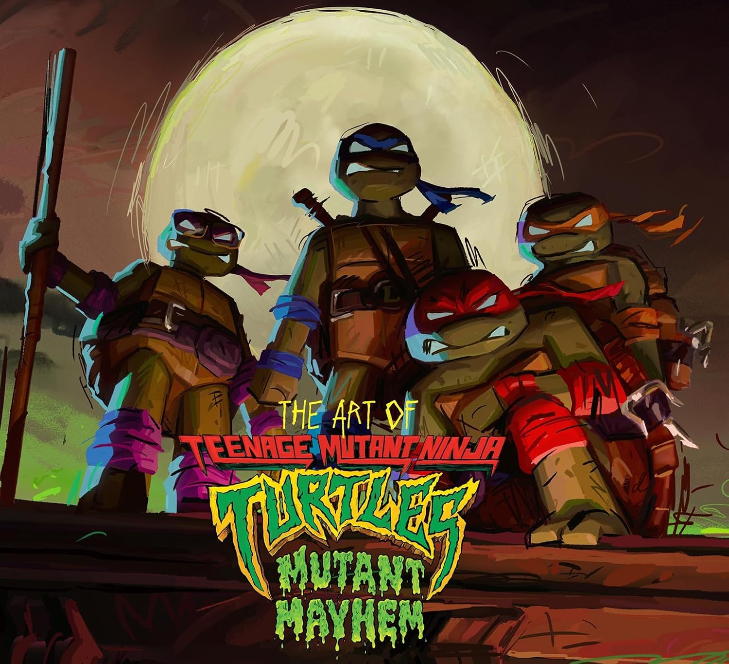 The Art of Teenage Mutant Ninja Turtles: Mutant Mayhem      Hardcover – October 10, 2023