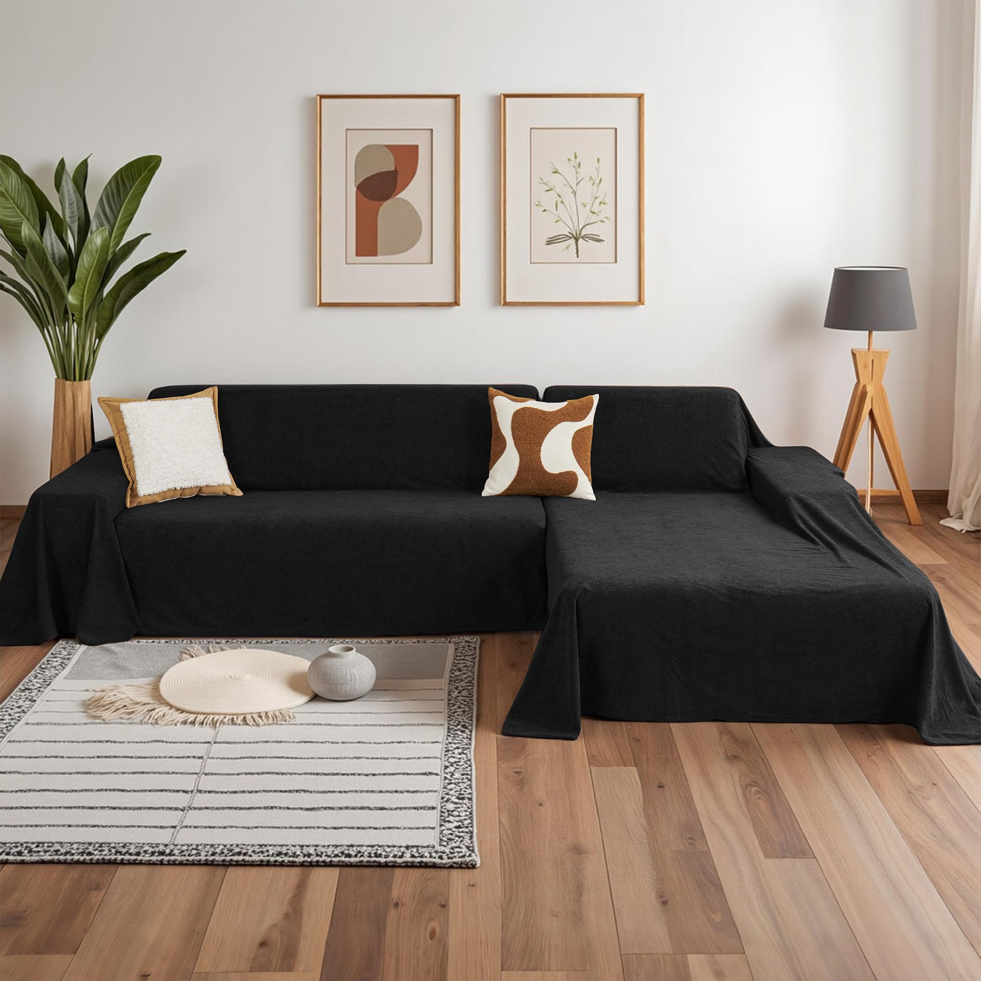 MYSKY HOME Sectional Couch Cover
