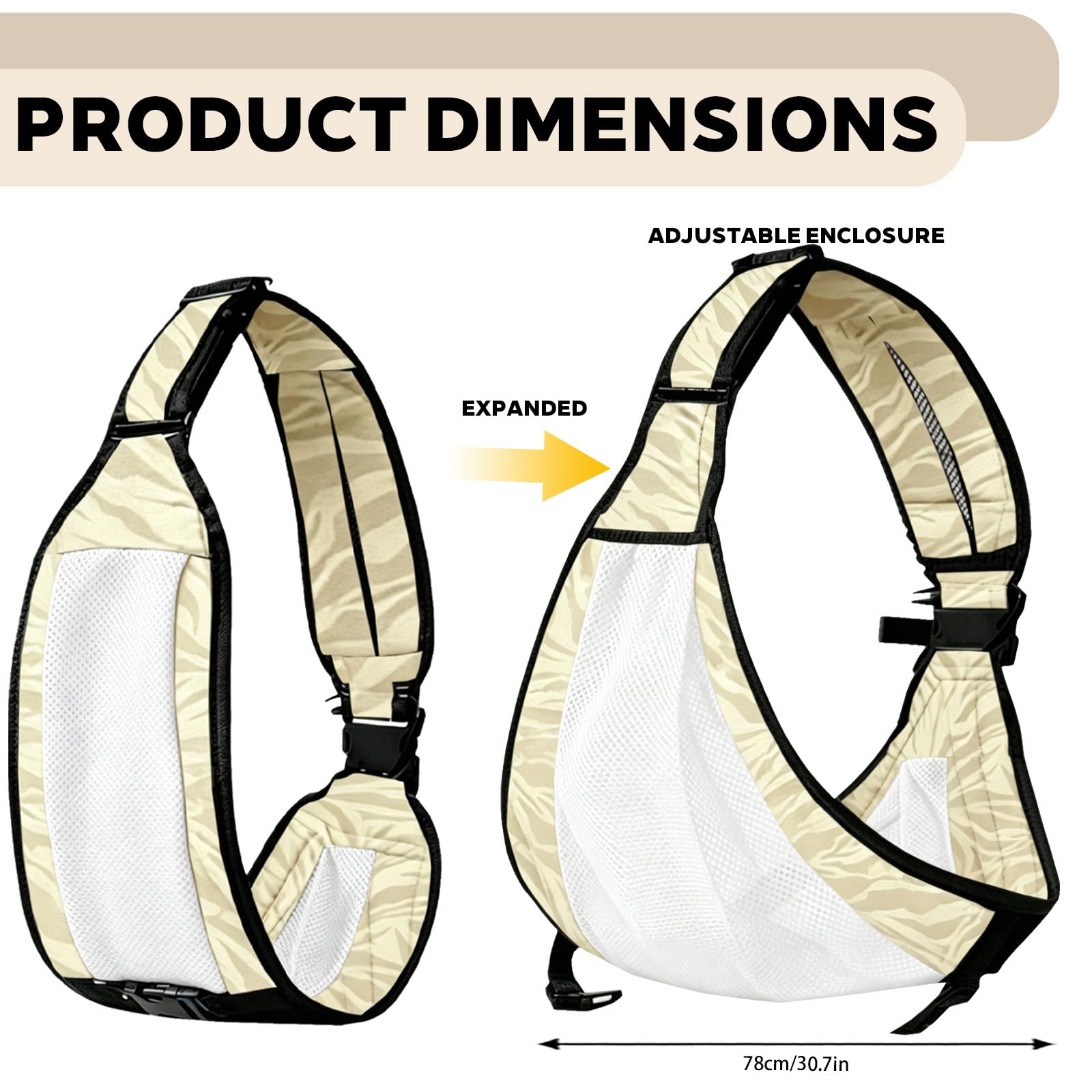 Fular Portabebe, Ajustable Mochila Portabebes, Portátil Portabebes para Bebés de 6 a 36Meses y Niños de Hasta 20kg (Amarillo)