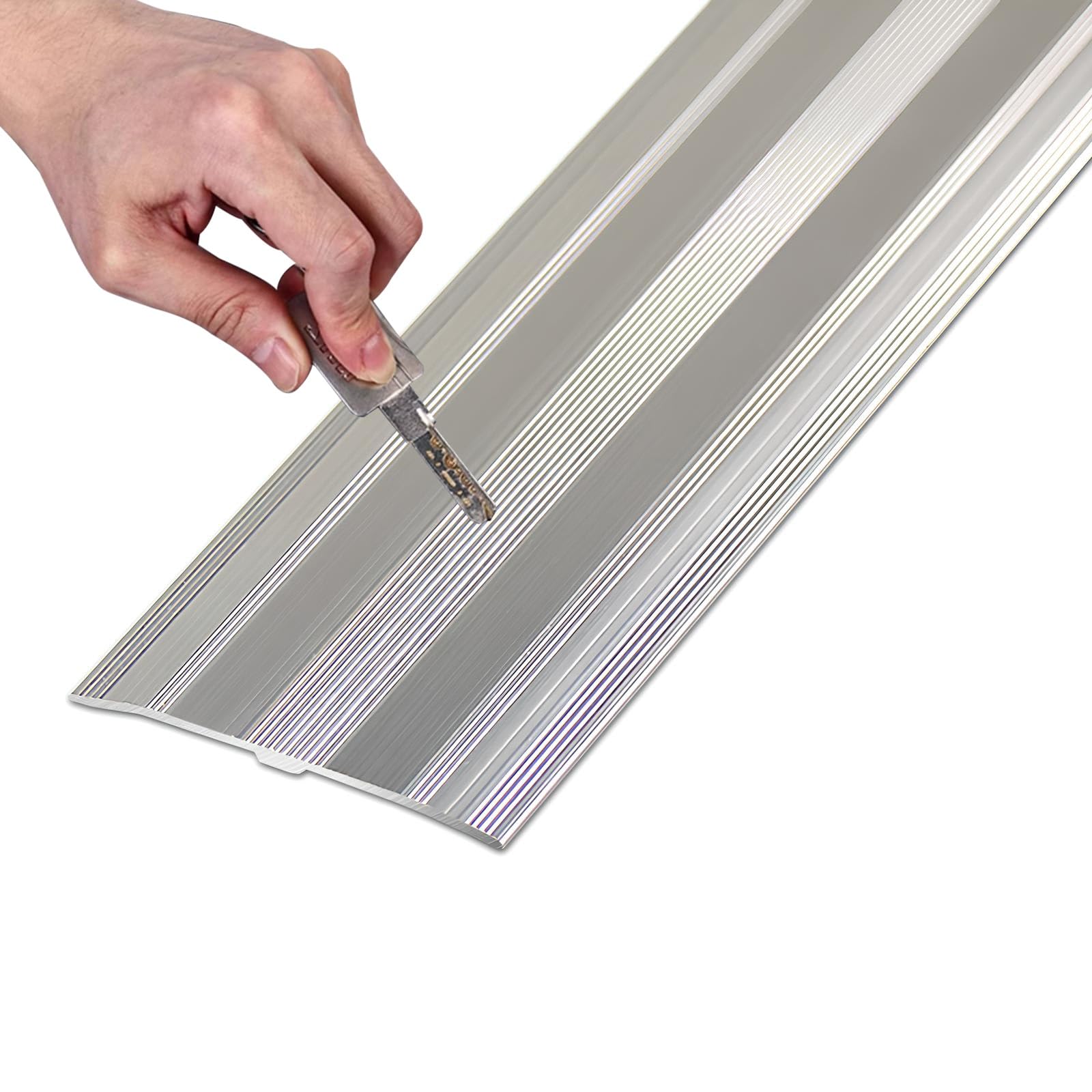 Perfil De Transición Para Suelo De Aluminio Tiras De Moldura De Puerta De Alfombra