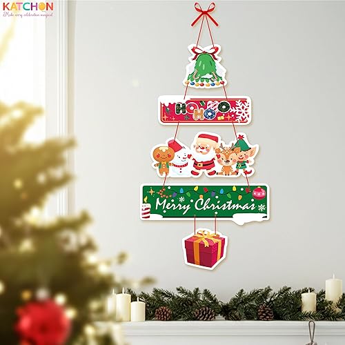 Miniatura 3 de KatchOn, Decoraciones navideñas para colgar en la pared, 30 pulgadas, decoración navideña para interiores y exteriores, decoración de pared colgante