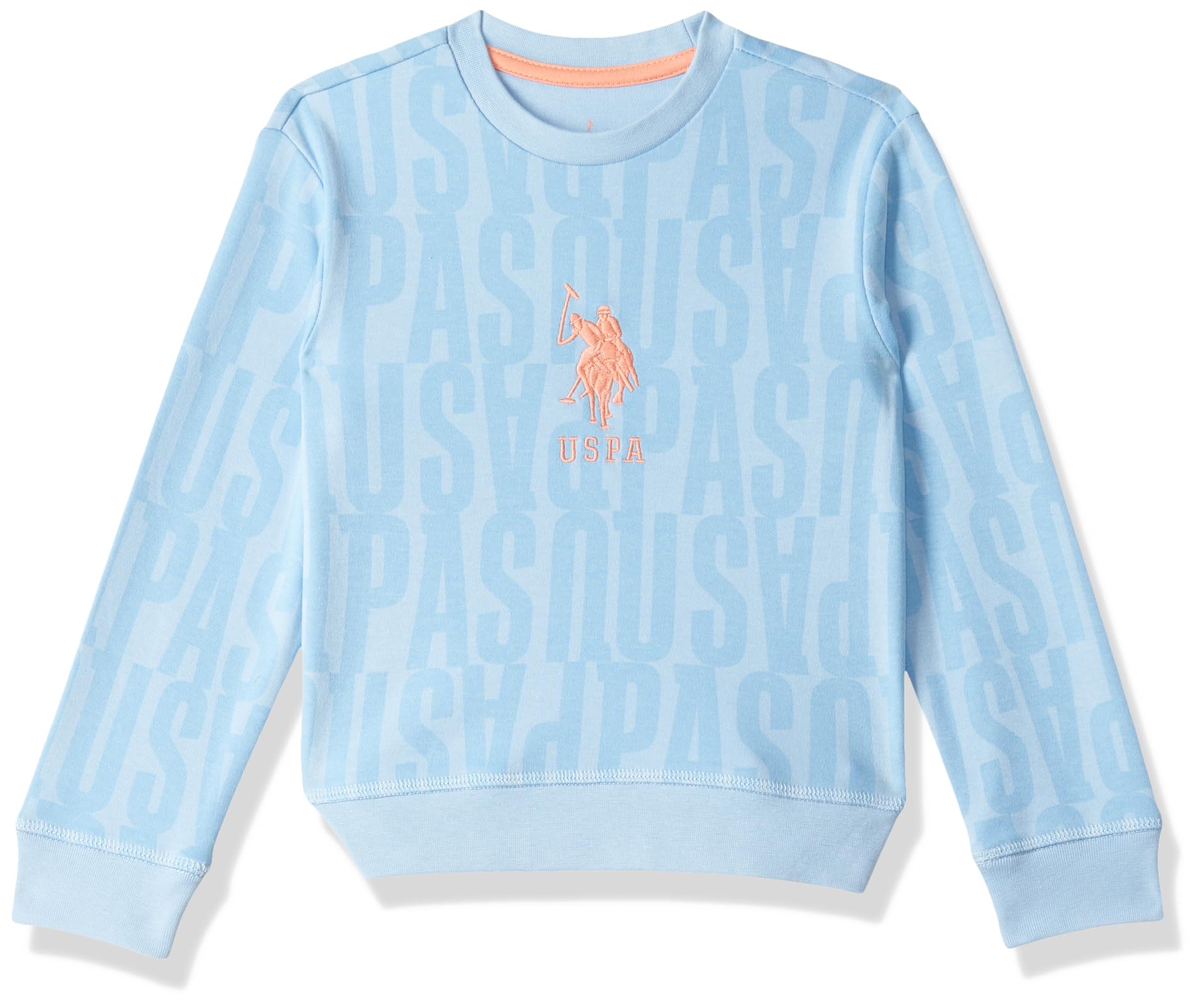 U.S. Polo Assn. Kids Regular fit Cotton Crew Neck Sweatshirts-picture-29