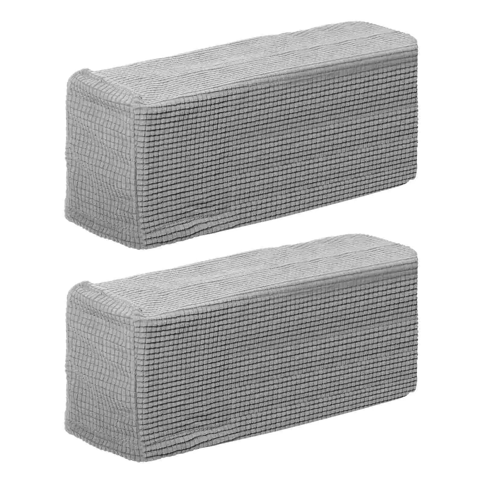 SFOIKVG Arm Covers 2PCS Universal Sofa Arm Cover Stretch Armrest Covers Elastic Slipcovers Protector For Chairs Couch Armchair And for Sofa Chair