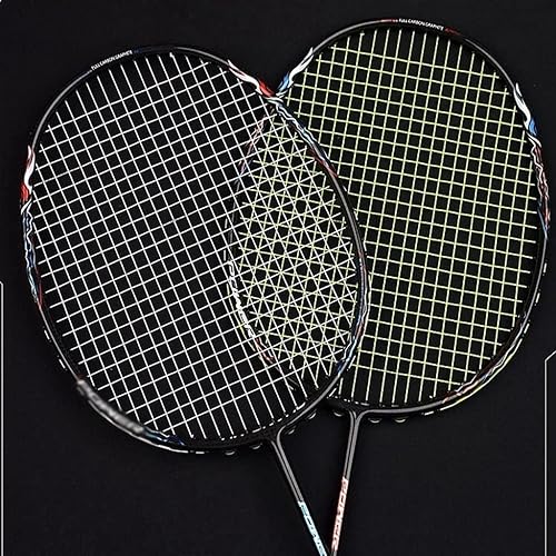 Miniatura 2 de JFGJL 4U Offensive Badminton Racket Single Shot Professional Smash Carbon Game Racket