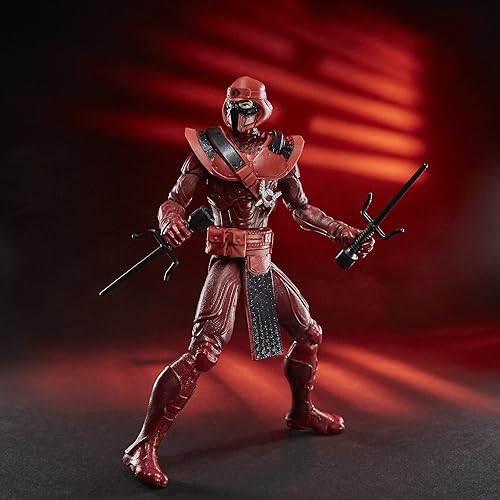 Miniatura 8 de Snake Eyes G.I. Joe Origins Red Ninja figura de acción coleccionable con características de acción y accesorios, juguetes para niños a partir de 4