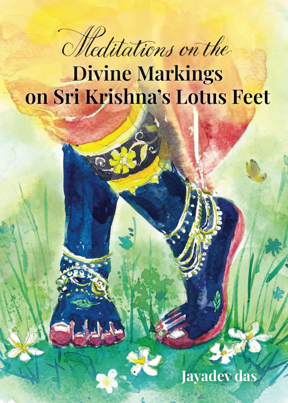 Meditations on the Divine Markings on Sri Krishna's Lotus Feet