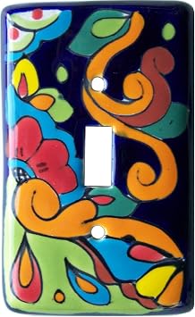 Rainbow Talavera Single Toggle Switch Plate