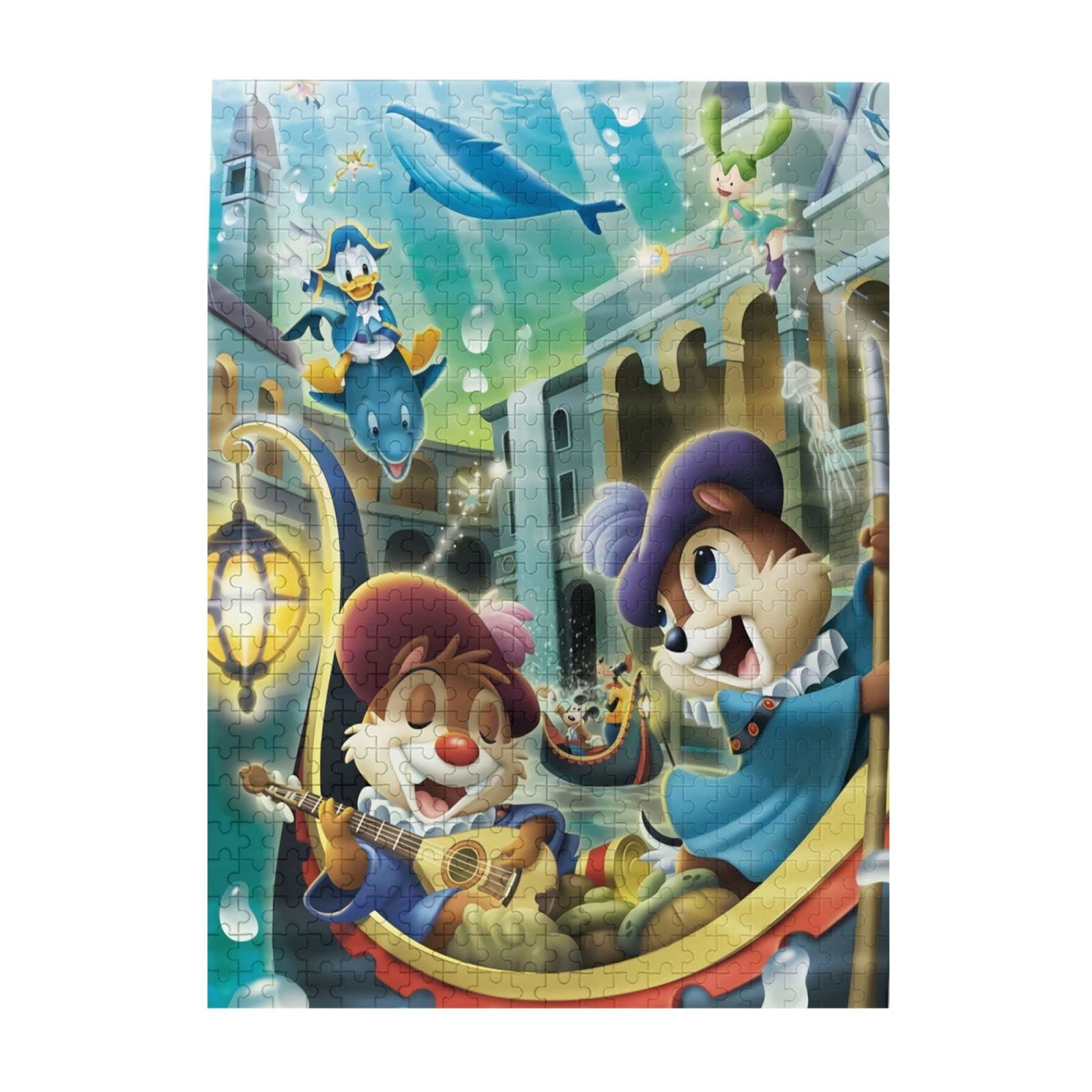 Amazon.co.jp: パズル チップとデール ジグソーパズル 木製 500