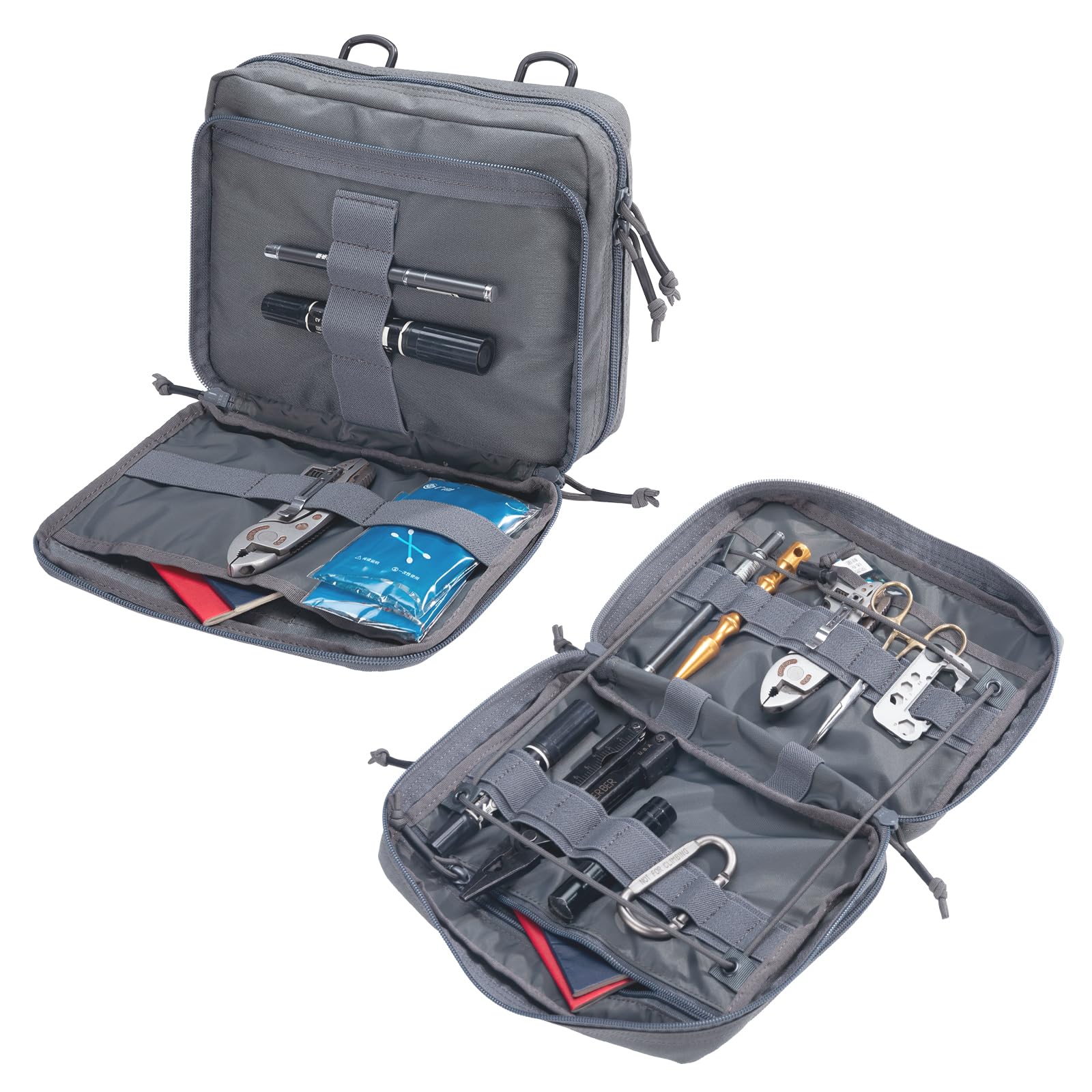 EXCELLENT ELITE SPANKER EDC Admin Sacoche tactique EMT Utility en nylon avec sangle