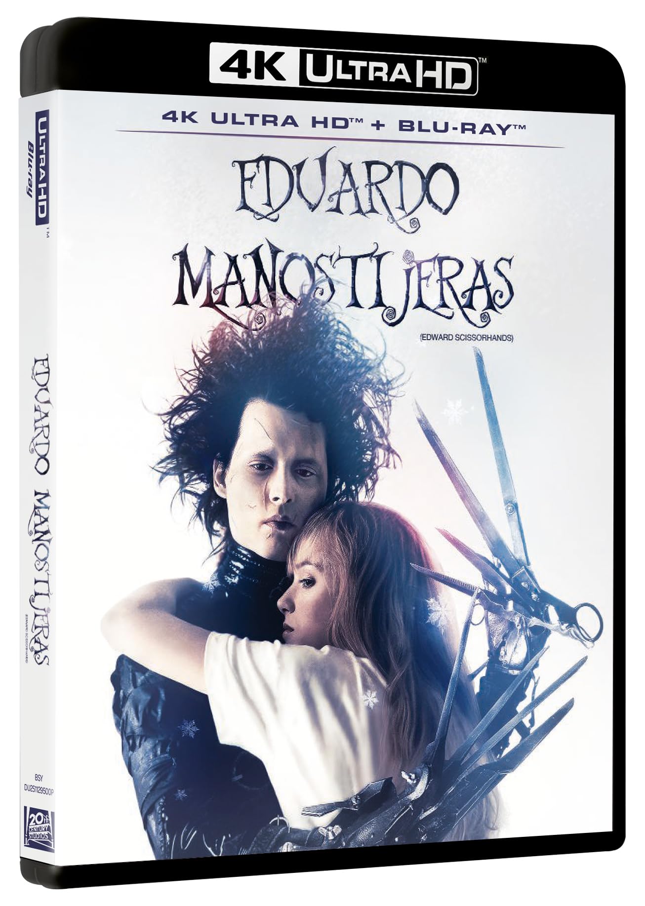 Eduardo Manostijeras 4K el regalo ideal de Tim Burton en Blu-ray para fanaticos del cine nostalgico