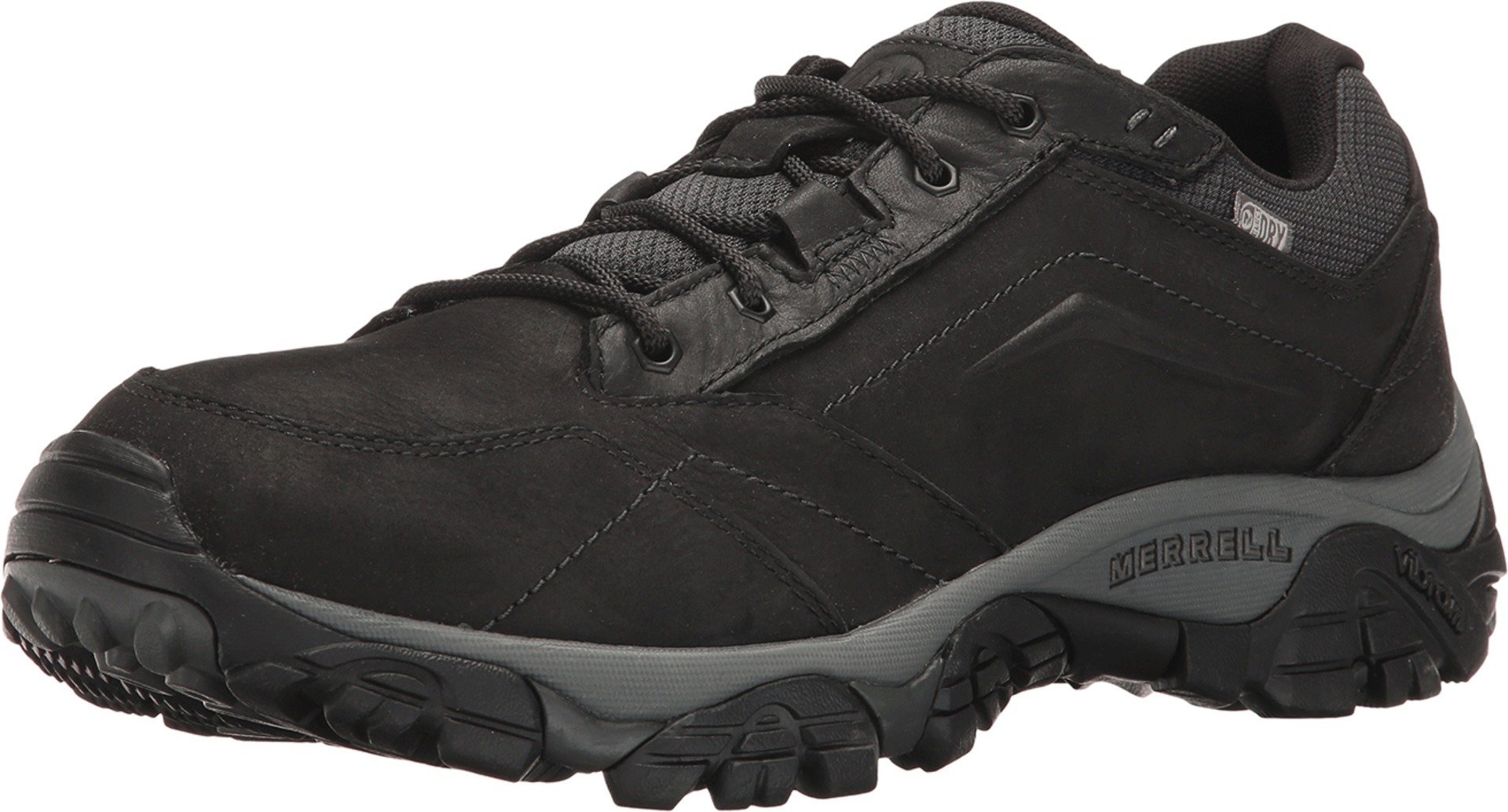 Merrell Moab Adventure Lace Waterproof Hiking Shoe Black 7 C/D US