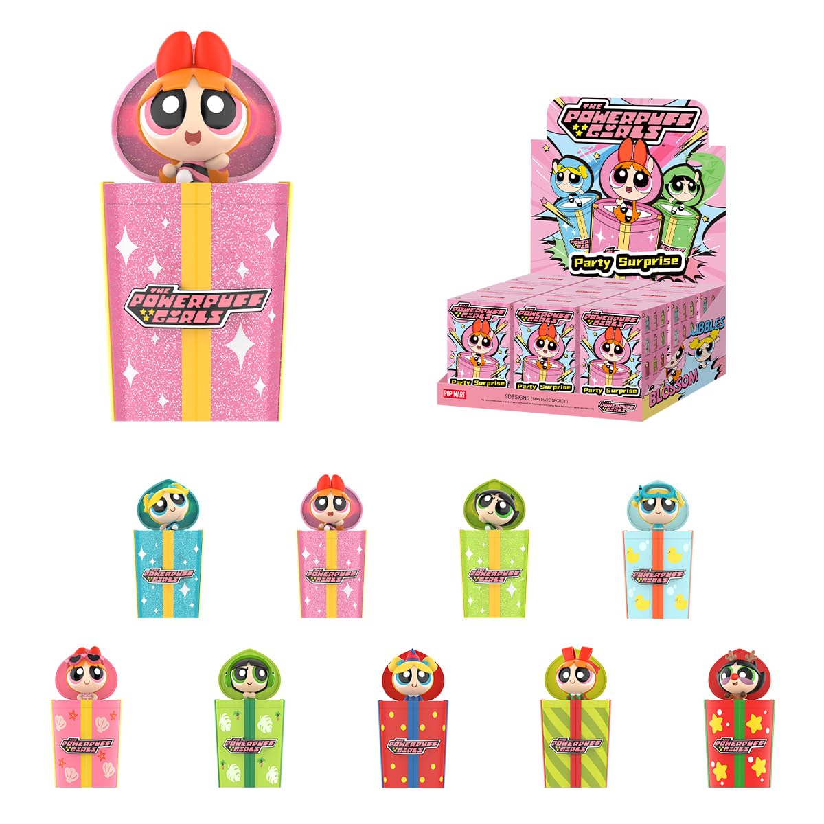 パワーパフガールズ パーティーサプライズ シリーズ　POP MART Amazon | 【POP MART 公式ストア】パワーパフガールズ パーティー