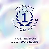 Vista 10 de Durex Air Condoms, Extra Thin, Transparent Natural Rubber Latex Condoms for Men, Regular Fit, FSA & HSA Eligible, 24 Count