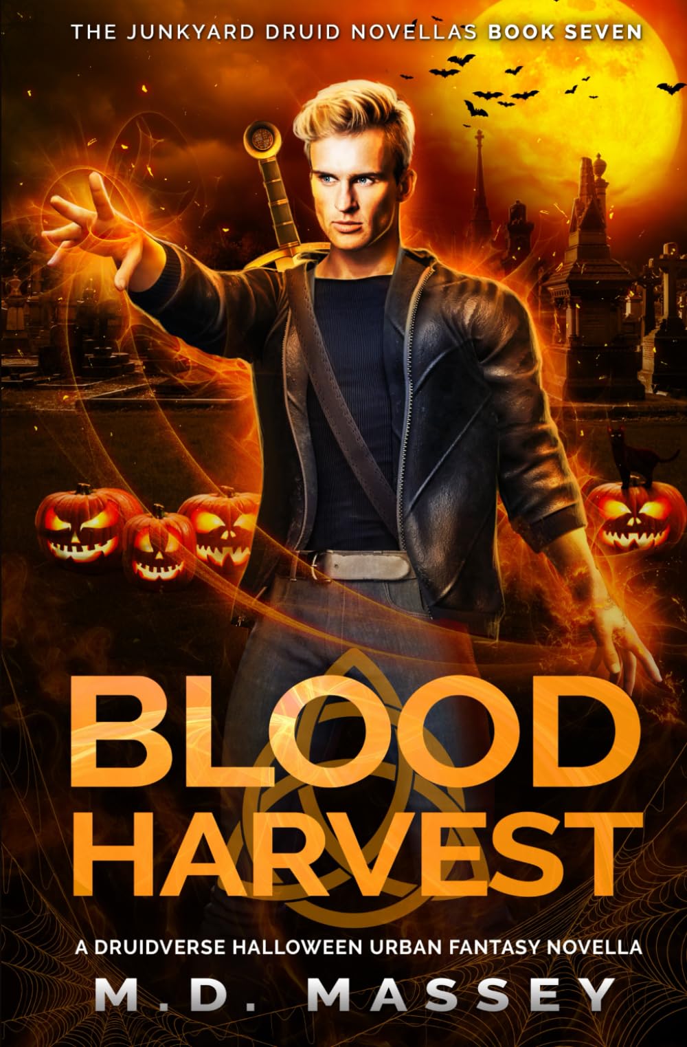 Blood Harvest: A Druidverse Halloween Urban Fantasy Novella (Junkyard Druid Novellas)