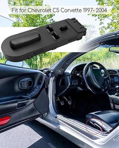 Miniatura 6 de Interruptor de asiento eléctrico para Chevrolet C5 Corvette LH/RH 1997 1998 1999 2000 2001 2002 2003 2004 Reemplazar 12135158, conector de terminal
