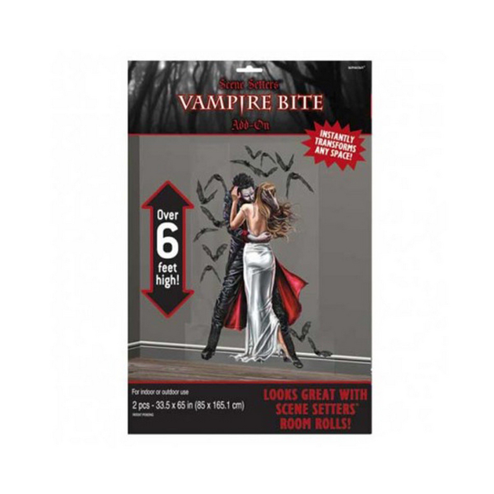 6ft Vampire Bite Halloween Decoration