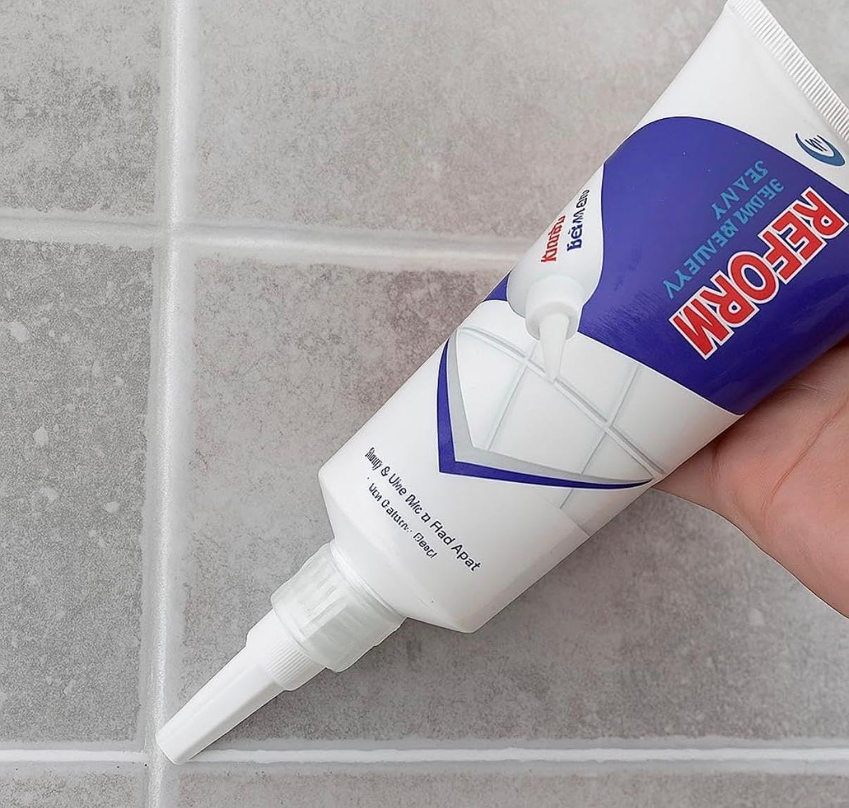 Tile Gap Filler Waterproof Grout Repair Gel | Tile Joint Filler Pen for Bathroom, Kitchen & Floor | Anti-Fungal, Crack Resistant, Quick Dry Sealant (PACK OF 2)-image-9