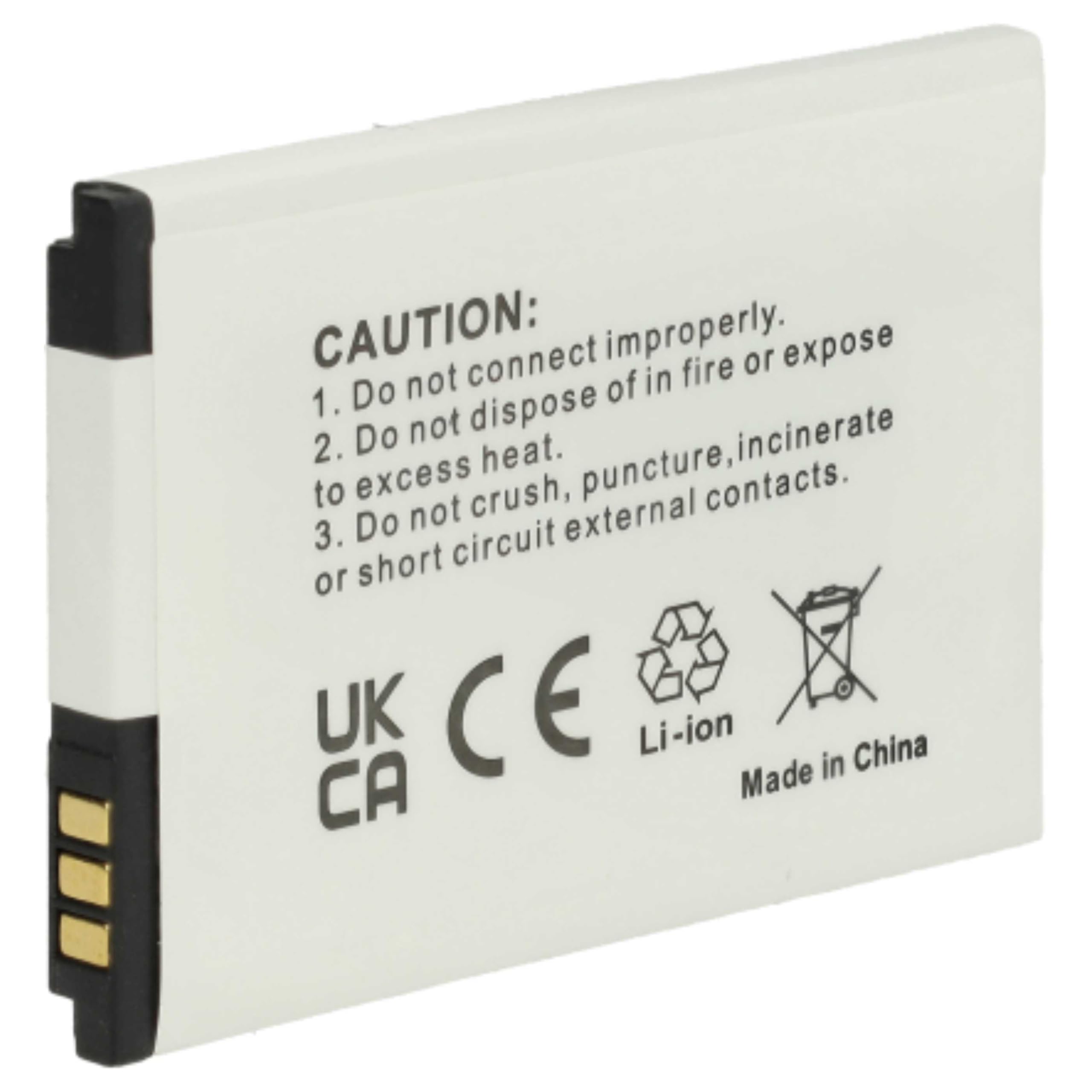 vhbw 10 x bateria kompatybilna z Bintec-Elmeg D141 DECT telefon stacjonarny lub bezprzewodowy (700 mAh, 3,7 V, Li-Ion)