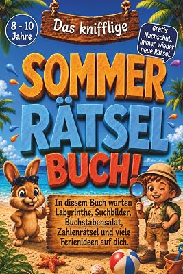 Buchcover Das Sommer-Rätselbuch