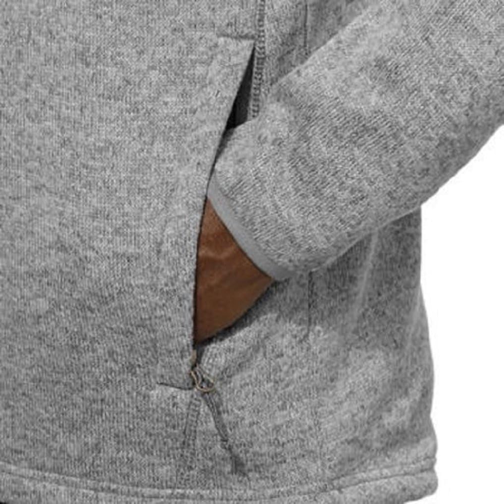 Avalanche Men's Brighton Outdoor-inspired Full Zip Fleece Sweater Jacket - Image 3