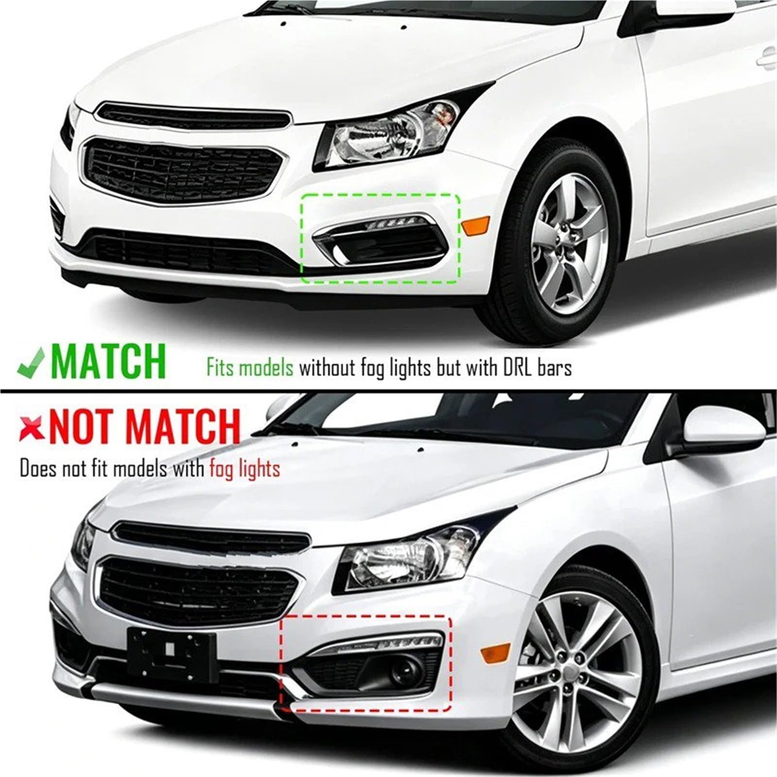 Luci Diurne Auto Per Chevrolet Per Cruze